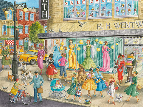 Sidewalk Fashion – 1500 Piece Jigsaw Puzzle (Ravensburger)