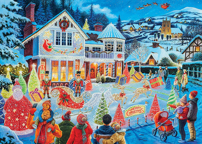 The Christmas House Limited Edition – 1000 Piece Jigsaw Puzzle (Ravensburger)