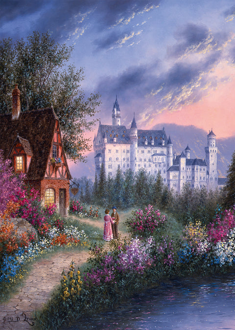 Bavarian Castle – 500 Piece Jigsaw Puzzle (Alipson)