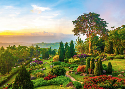 Jardin sur la Colline – 1000 Piece Jigsaw Puzzle (Alipson)