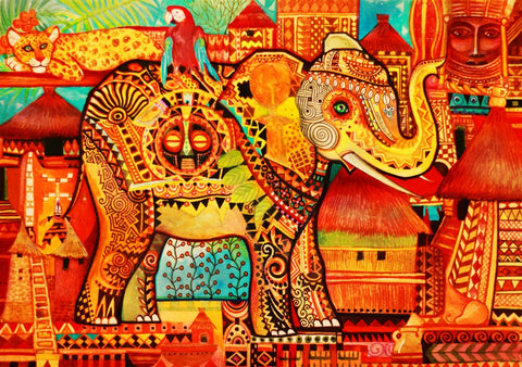 Africa – 1000 Piece Jigsaw Puzzle (Bluebird Puzzle)
