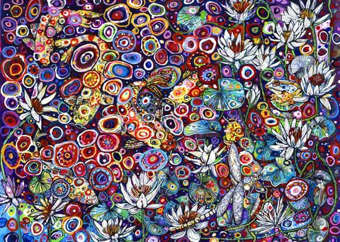 Artwork: Grafika T-00941 Koi Carp