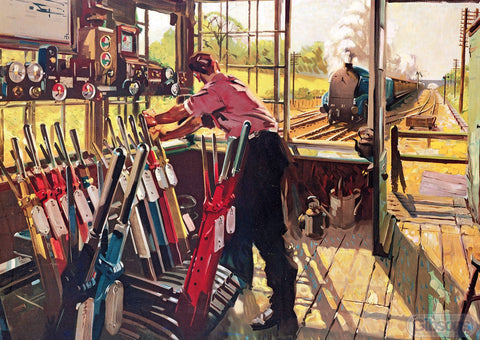 On Early Shift – 500 Piece Jigsaw Puzzle (Gibsons)