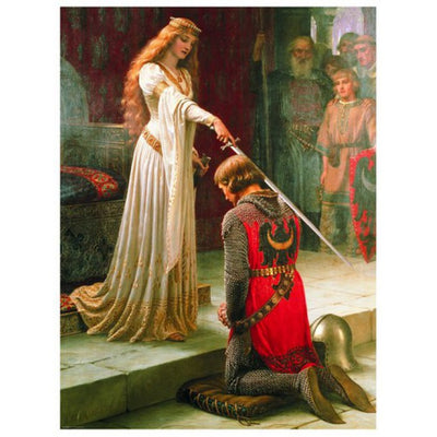 The Accolade by Edmung Blair Leighton – 1000 Piece Jigsaw Puzzle (Eurographics)