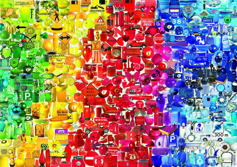 Coloured Things – 1000 Piece Jigsaw Puzzle (Bluebird Puzzle)