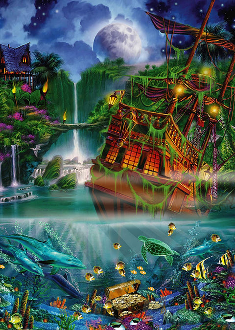 Sunken Treasure by John Enright – 1000 Piece Jigsaw Puzzle (Schmidt)