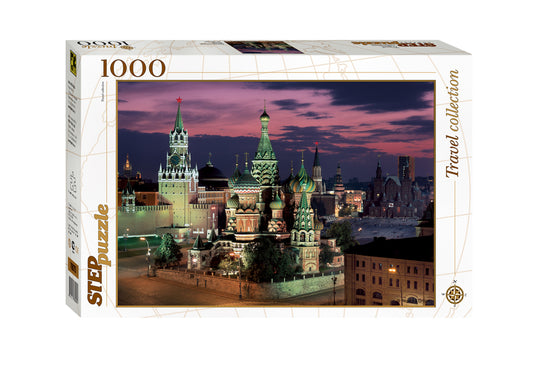Step Puzzle - Moscow - 1000 Piece Jigsaw Puzzle
