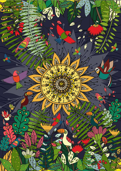 Tropical – 1000 Piece Jigsaw Puzzle (Dtoys)