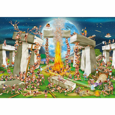 Cartoon Collection :Stonehenge – 1000 Piece Jigsaw Puzzle (Dtoys)
