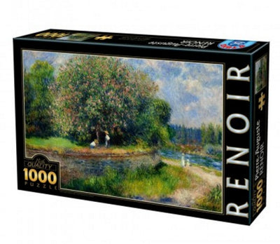 Chestnut Tree in Bloom by Auguste Renoir – 1000 Piece Jigsaw Puzzle (Dtoys)
