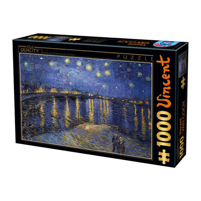 1889 by Vincent van Gogh – 1000 Piece Jigsaw Puzzle (Dtoys)