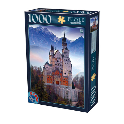 Neuschwanstein – 1000 Piece Jigsaw Puzzle (Dtoys)