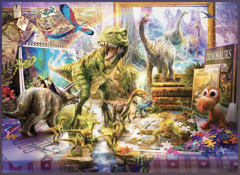 Dino Toys Come Alive – 1000 Piece Jigsaw Puzzle (Anatolian)
