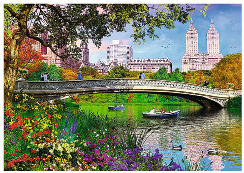 Central Park, New York- 1000 piece jigsaw puzzle (Trefl)
