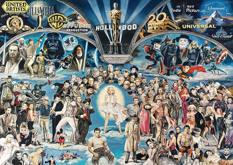 Artwork: Hollywood by Renato Casaro – 1000 Piece Jigsaw Puzzle (Schmidt)