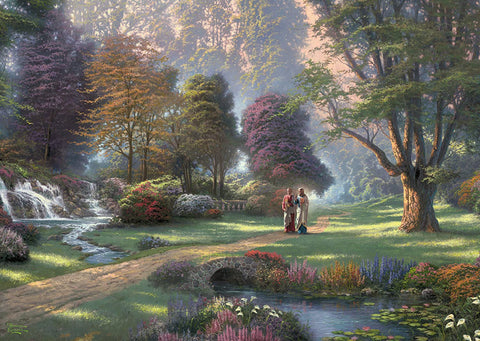 Spirit, Way of Faith by Thomas Kinkade – 1000 Piece Jigsaw Puzzle (Schmidt)