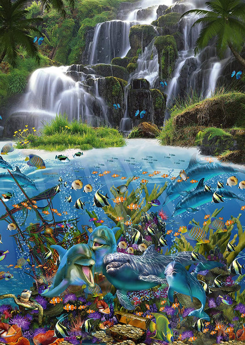 Waterfall by John Enright – 1000 Piece Jigsaw Puzzle (Schmidt)