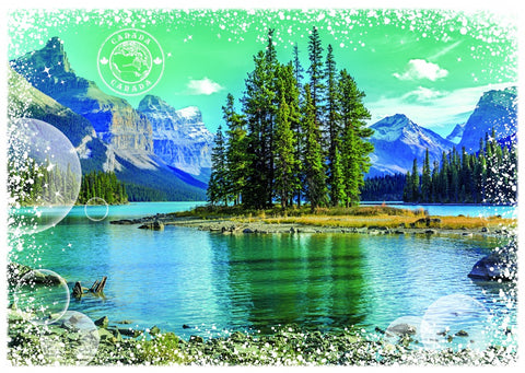 Travel around the World - Canada – 1000 Piece Jigsaw Puzzle (Grafika)