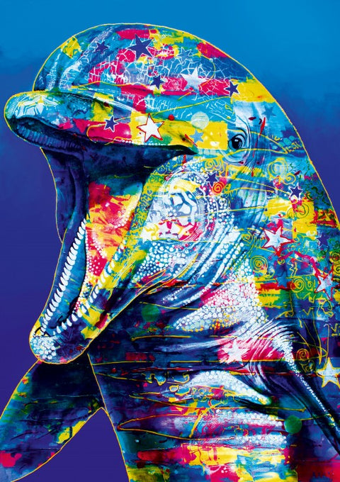 Dolphin – 1000 Piece Jigsaw Puzzle (Bluebird Puzzle)