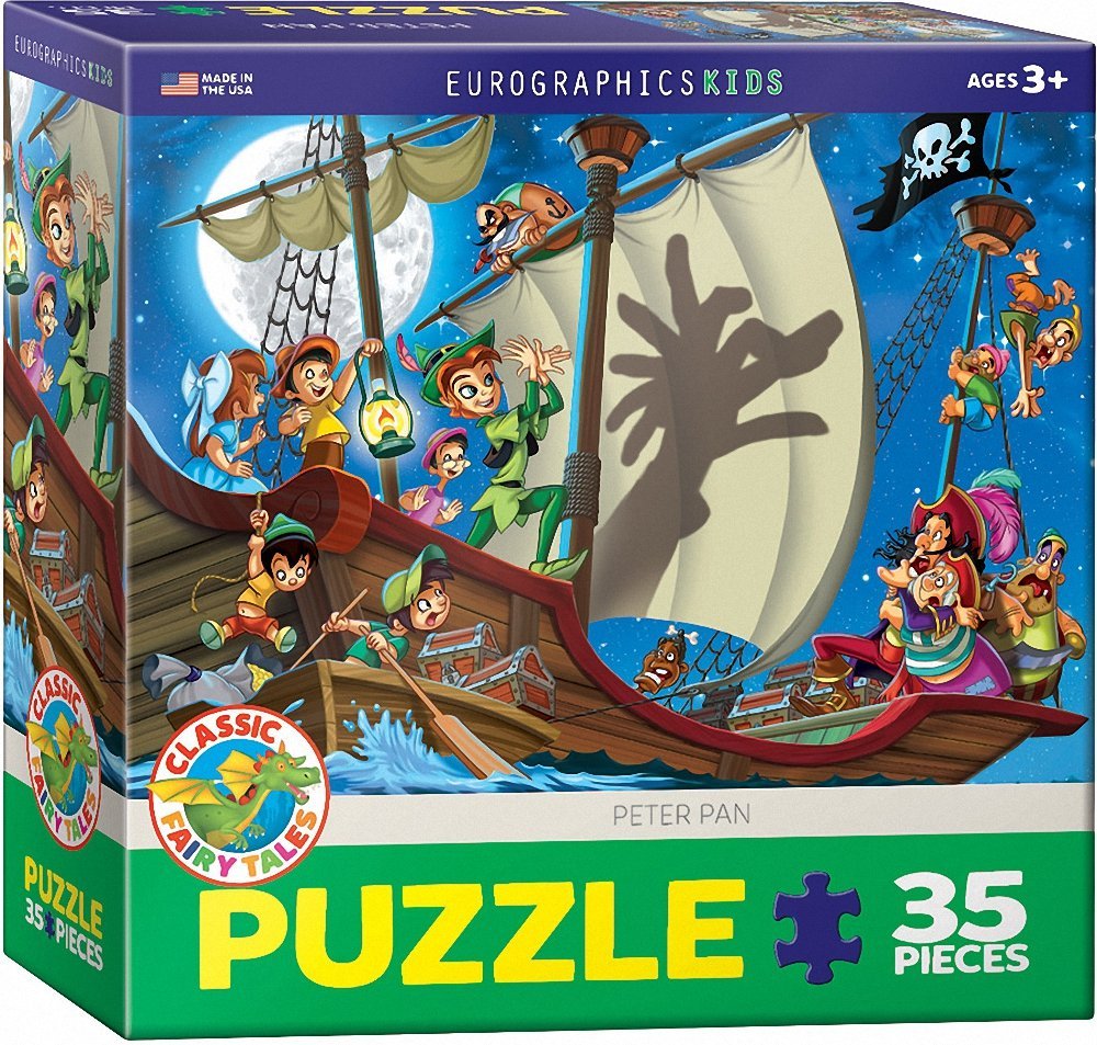Eurographics 6035-0877 Peter Pan 35 Piece Jigsaw Puzzle – 🧩 Puzzles Galore