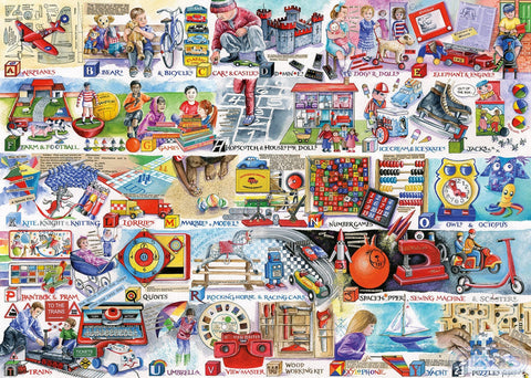 Space Hoppers & Scooters – 1000 Piece Jigsaw Puzzle (Gibsons)