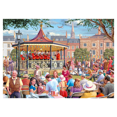The Bandstand – 1000 Piece Jigsaw Puzzle (Falcon De Luxe)