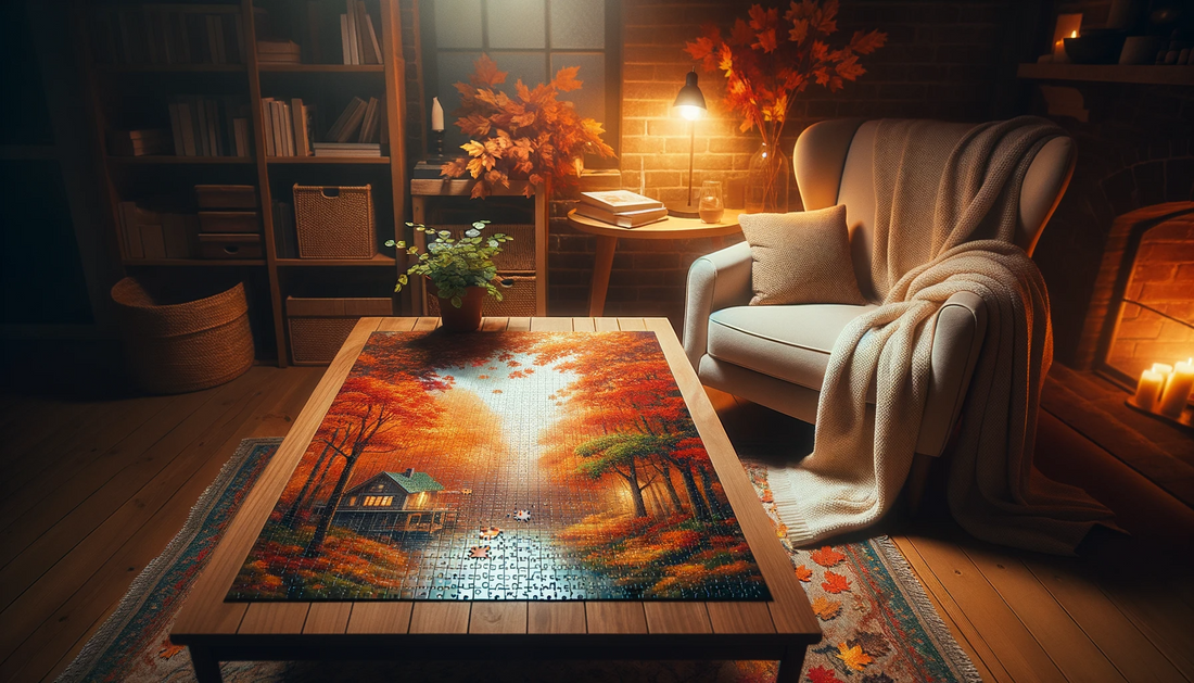 Puzzle and Chill: The Ideal Indoor Pastime for Autumn Evenings