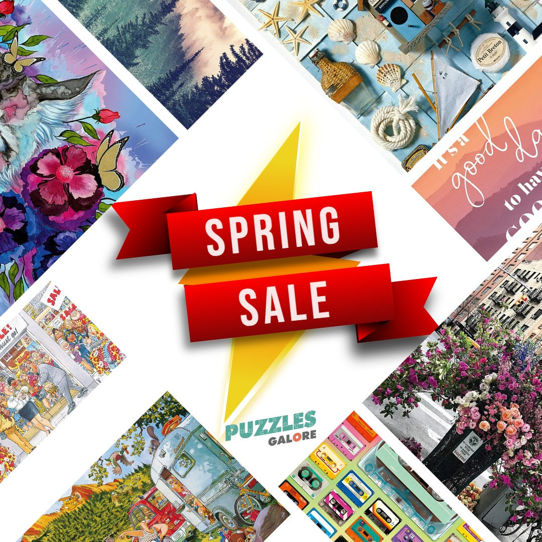 Spring Sale at Puzzles Galore: Discover Amazing Deals on Your Favorite Jigsaw Puzzles!