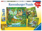Jungle Fun – 3 x 49 Piece Jigsaw Puzzles (Ravensburger)
