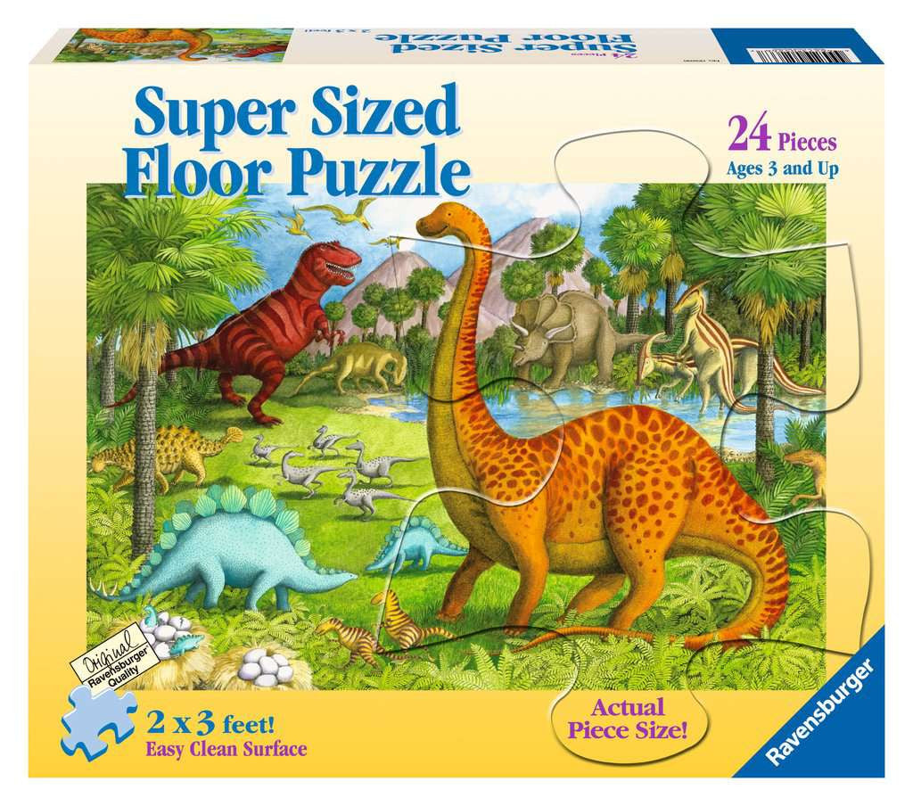 Dinosaur Pals – 24 Piece Giant Floor Jigsaw Puzzle (Ravensburger)
