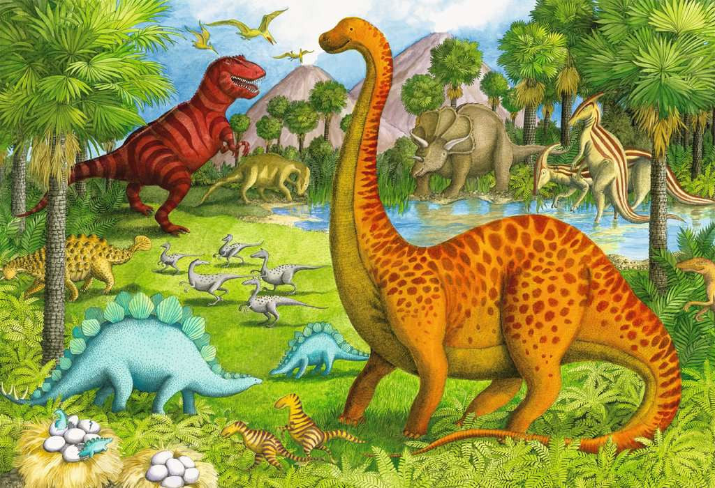 Dinosaur Pals – 24 Piece Giant Floor Jigsaw Puzzle (Ravensburger)