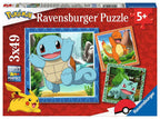Pokémon – 3 x 49 Piece Jigsaw Puzzles (Ravensburger)