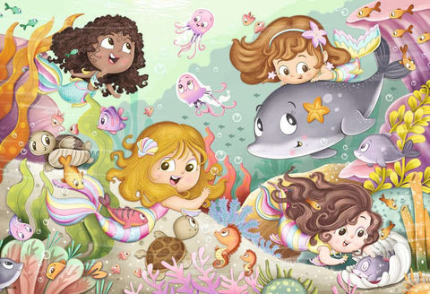 Mermaids – 2 x 12 Piece Jigsaw Puzzles (Ravensburger)