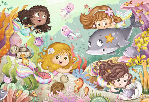 Mermaids – 2 x 12 Piece Jigsaw Puzzles (Ravensburger)