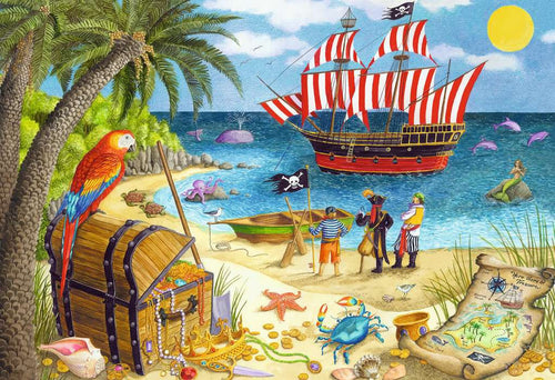 Pirates & Mermaids – 2 x 24 Piece Jigsaw Puzzles (Ravensburger)