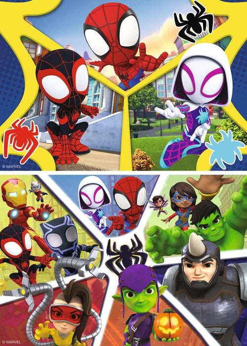 Spidey and His Amazing Friends – 2 x 24 Piece Jigsaw Puzzles (Ravensburger)