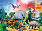 Among the Dinosaurs – 100 Piece XXL Jigsaw Puzzle (Ravensburger)