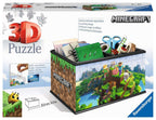 Minecraft Storage Box 3D – 216 Piece Jigsaw Puzzle (Ravensburger)