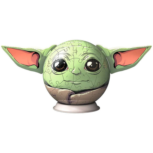 Star Wars The Mandalorian: Grogu with Ears – 72 Piece 3D Jigsaw Puzzle (Ravensburger)