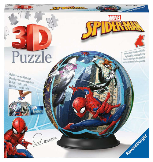 Marvel Spider-Man – 72 Piece 3D Jigsaw Puzzle (Ravensburger) - Completed Puzzle