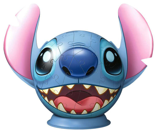 Disney Stitch with Ears – 72 Piece 3D Jigsaw Puzzle (Ravensburger)