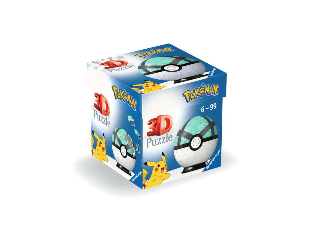 Pokémon Net Ball – 54 Piece 3D Jigsaw Puzzle (Ravensburger)