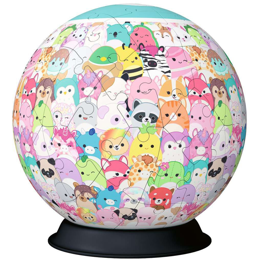 Squishmallows – 72 Piece 3D Jigsaw Puzzle Ball (Ravensburger)