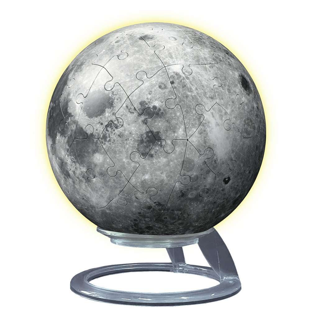 Glow in the Dark Moon 3D – 72 Piece Jigsaw Puzzle (Ravensburger)