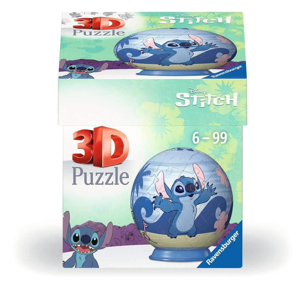 Disney Stitch 3D – 54 Piece Jigsaw Puzzle (Ravensburger)