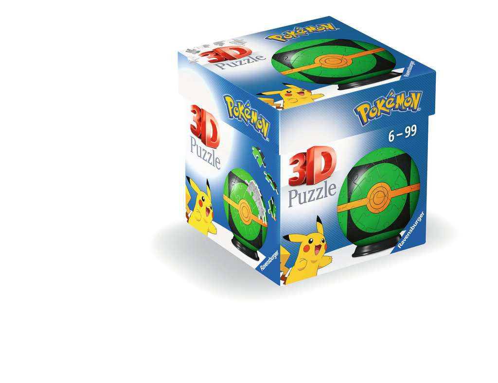 Pokémon Dusk Ball 3D – 54 Piece Jigsaw Puzzle (Ravensburger)