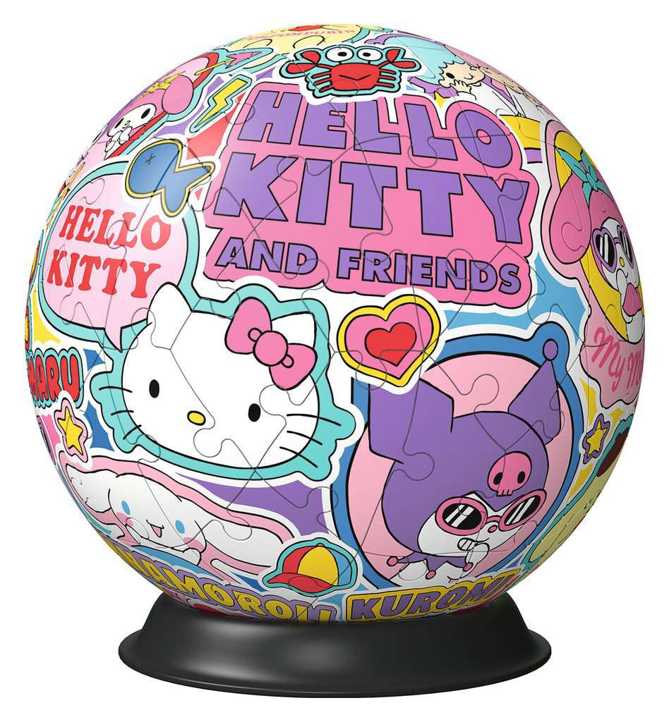 Hello Kitty and Friends – 72 Piece 3D Jigsaw Puzzle (Ravensburger)