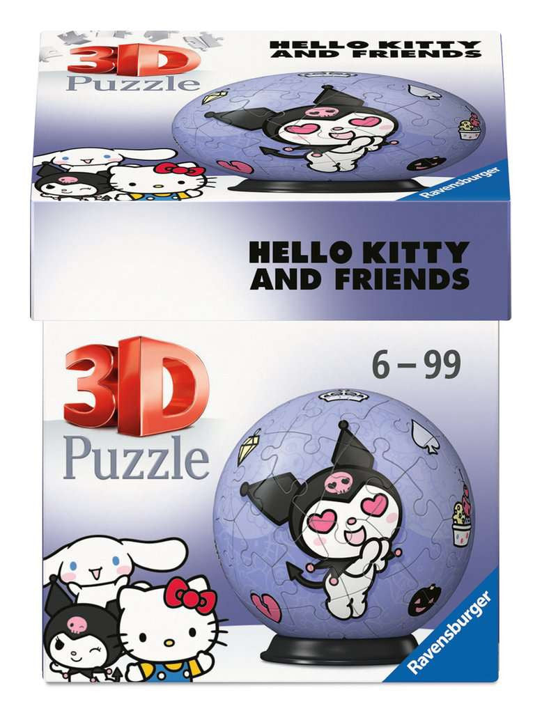 Hello Kitty and Friends: Kuromi 3D – 54 Piece Jigsaw Puzzle (Ravensburger)