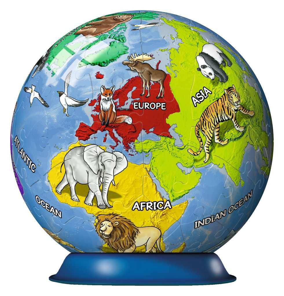 Children's Globe – 72 Piece 3D Jigsaw Puzzle (Ravensburger)