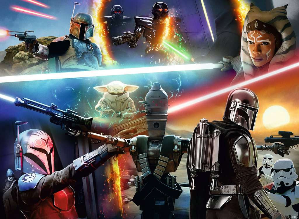 Star Wars: The Mandalorian – 300 Piece XXL Jigsaw Puzzle (Ravensburger)